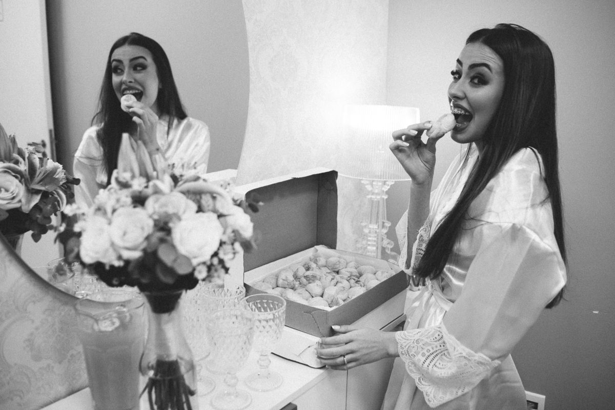 making of do noiva, roupão de noiva