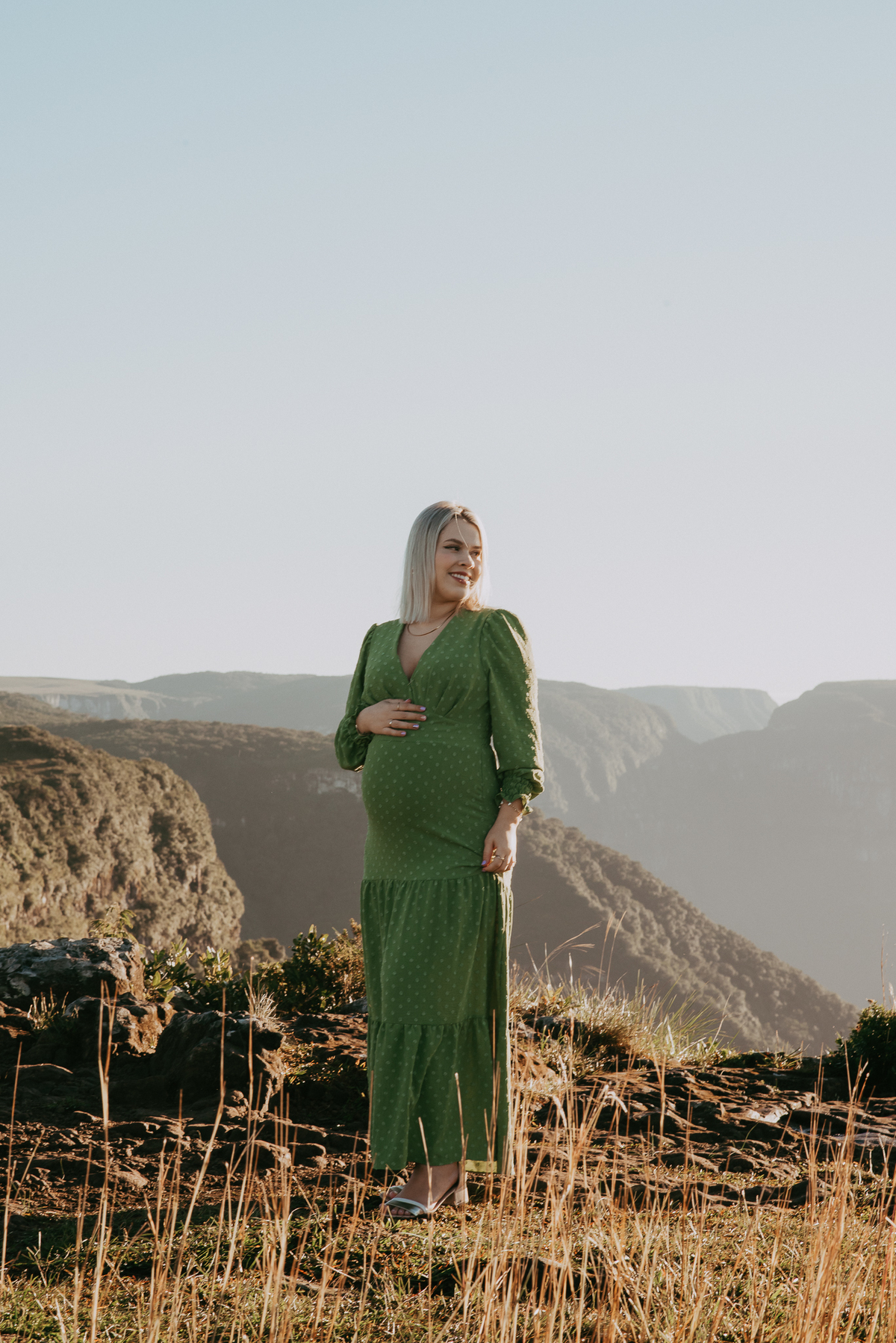 nascer do sol no canyon indios corados , fotos de gestante , fotógrafos de gestante , praia grande sc , cambara do sul RS