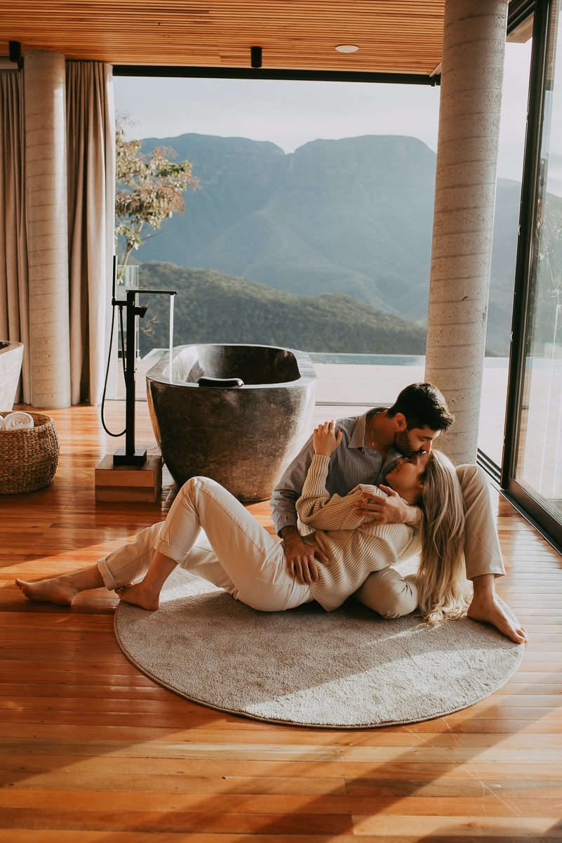 ensaio fotografico da viagem de um casal, onde o pedido de casamento aconteceu 