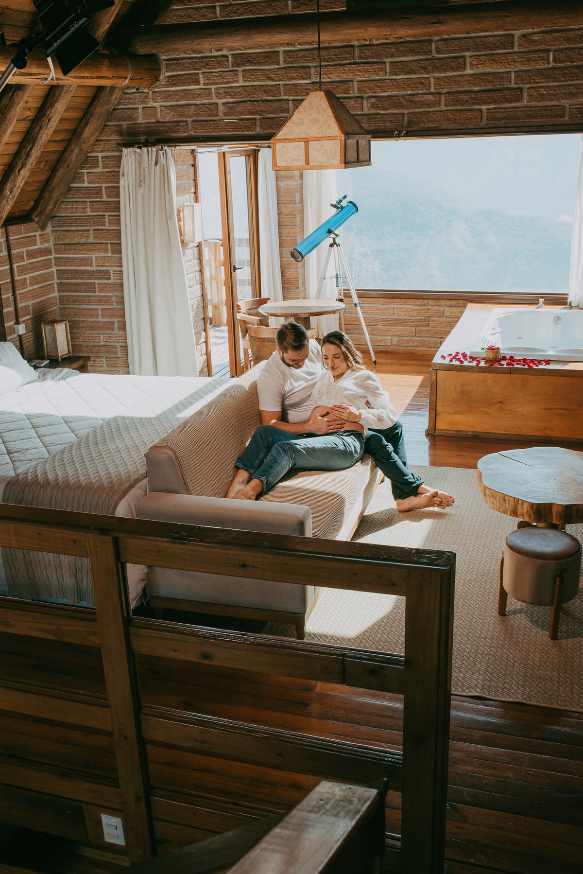 Grávida, viajando e criando memórias na Morada dos Canyons