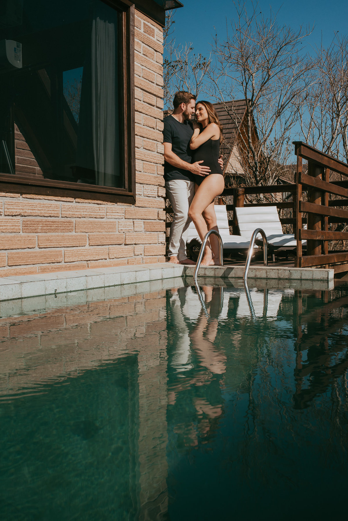 O Chalé 9 foi o lar temporário da espera pela chegada da Júlia.