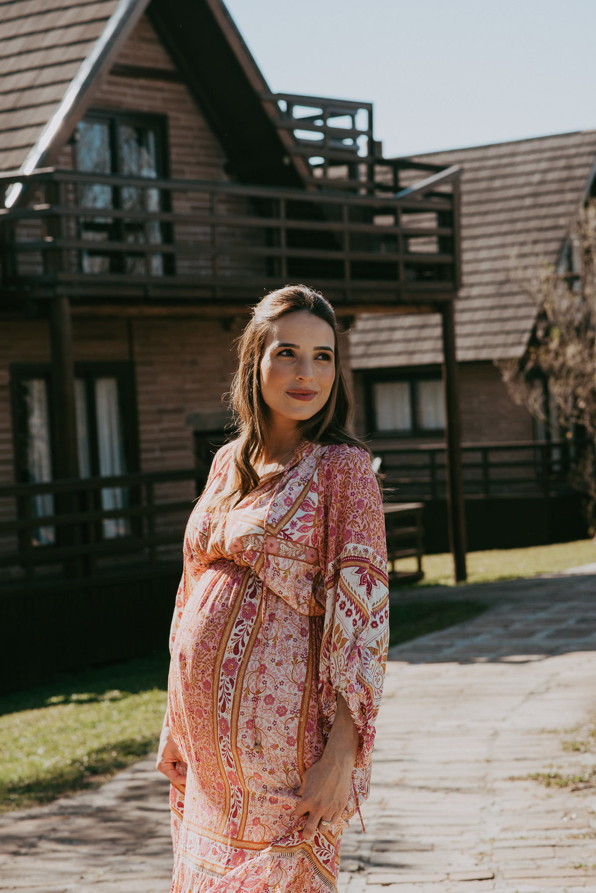 O amor em forma de espera registrado em ensaio durante a viagem.

