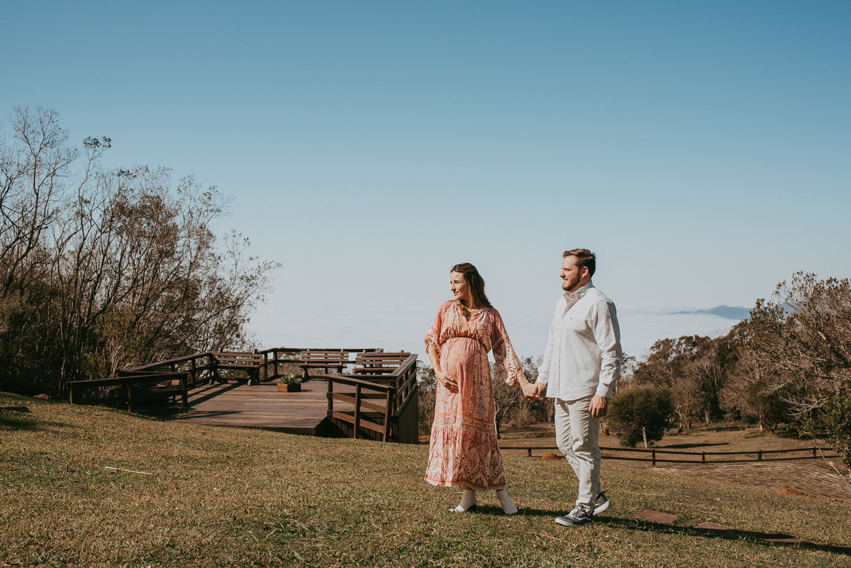 A magia do nascer do sol acompanhou esse momento tão especial.