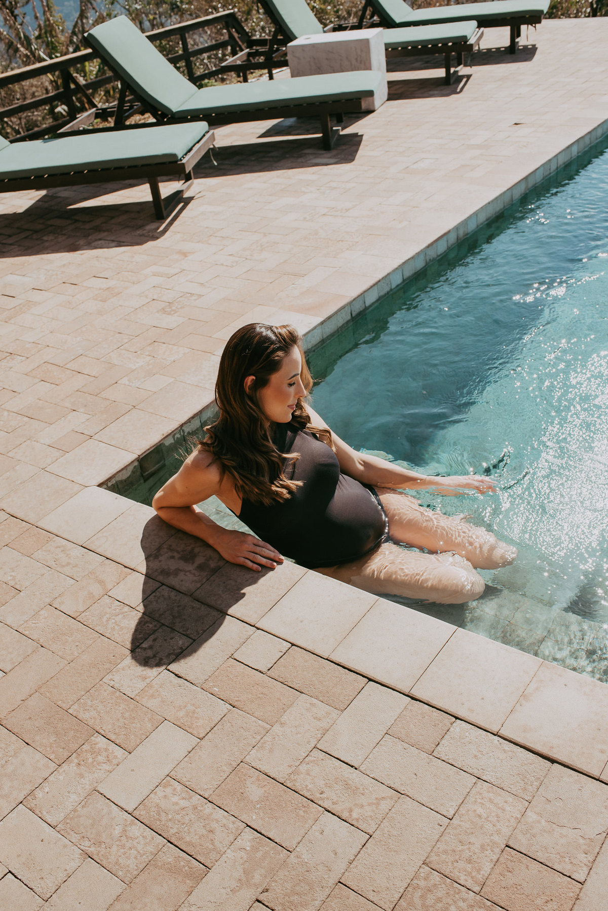 Esperando a chegada do bebê com um ensaio gestante em Praia Grande SC.