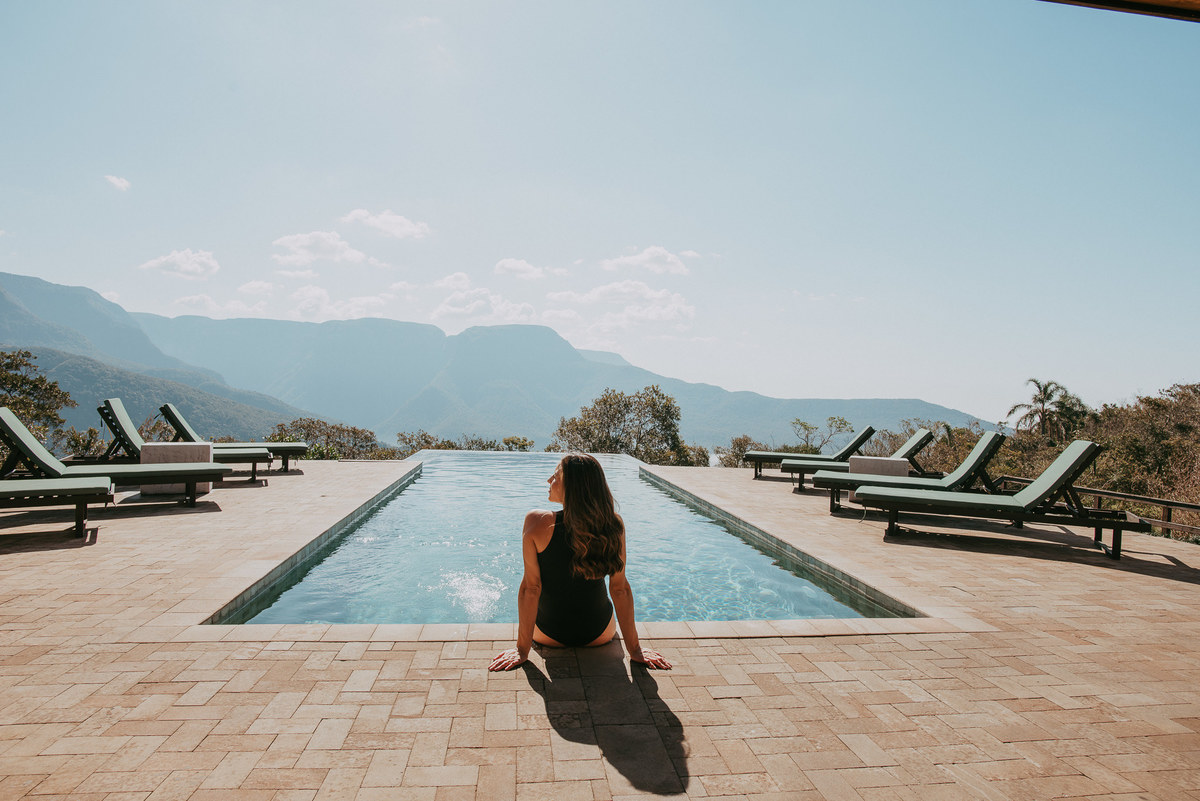 Ensaio gestante durante viagem à Morada dos Canyons, em Santa Catarina