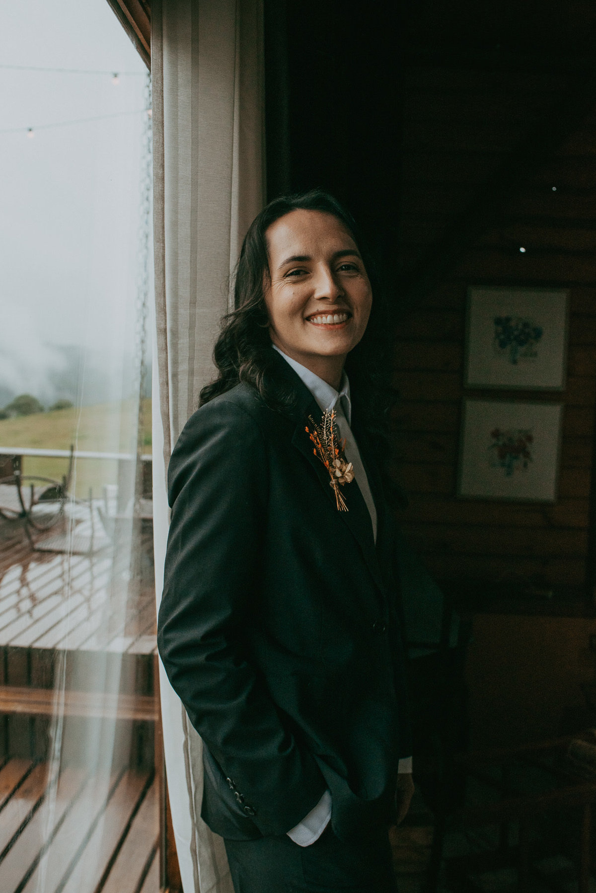 Bruna pronta para viver o sim mais importante da vida.