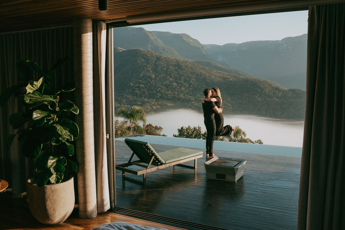 Morada dos Canyons: cenário perfeito para renovar votos com amor.

