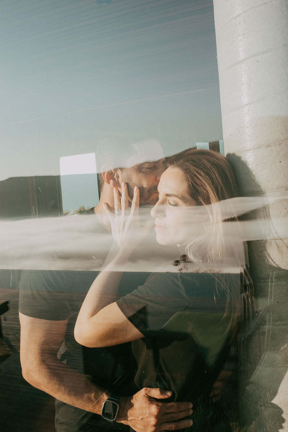 Registro de casal em chalé com vista para os cânions em SC.

