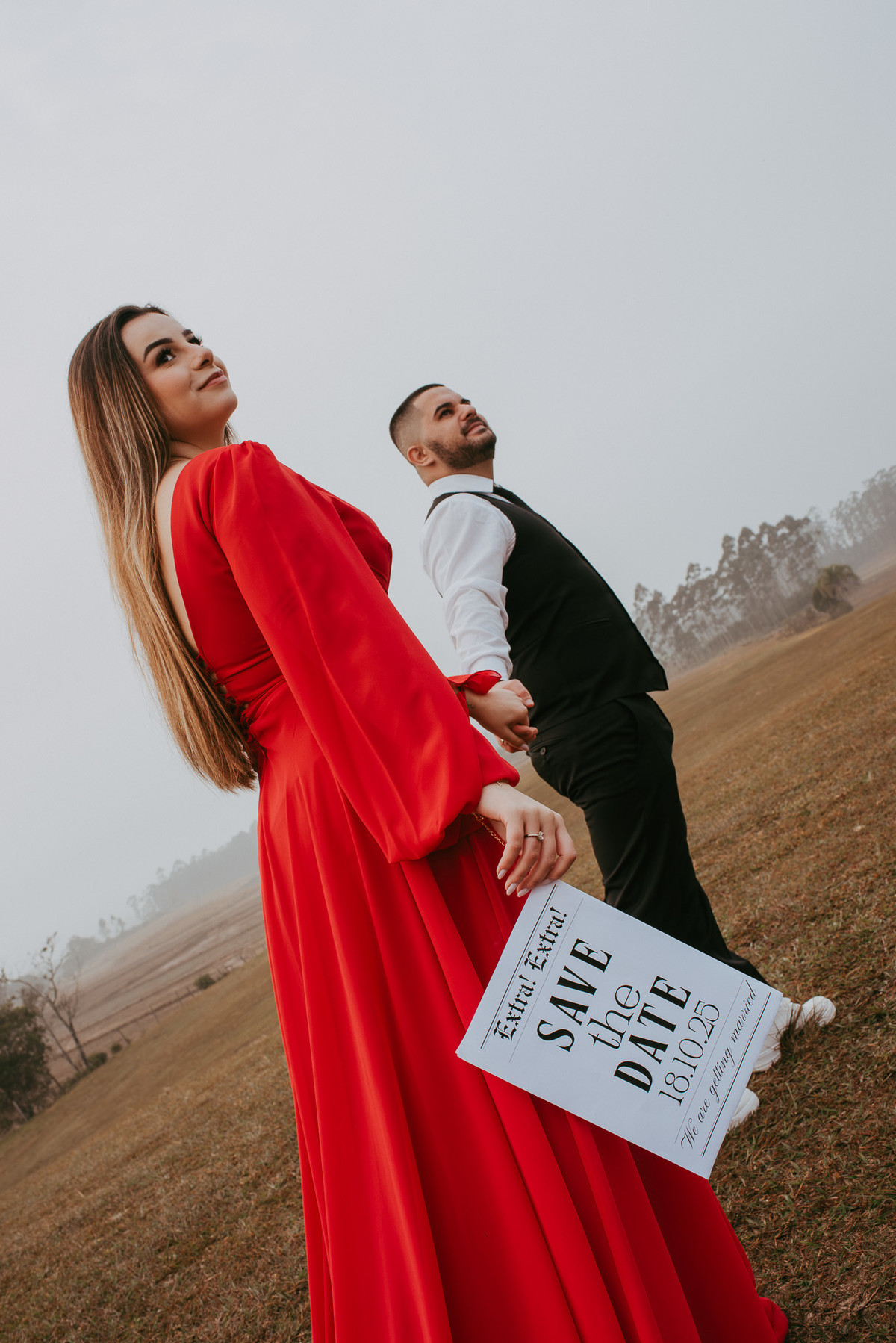 Pré-wedding romântico e emocionante nos Cânions do Sul.