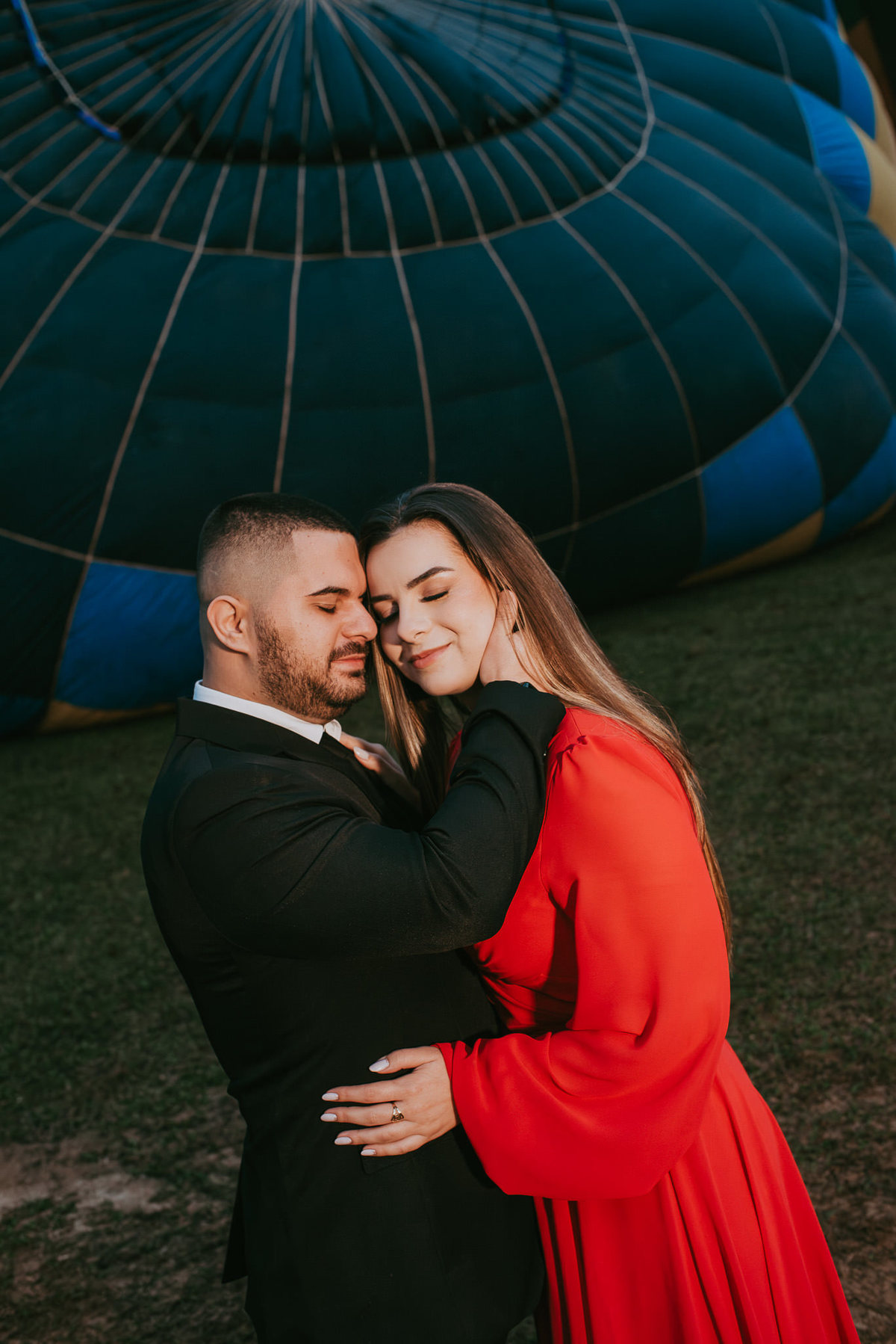 Pré-wedding ao nascer do sol com vista para os cânions do sul
