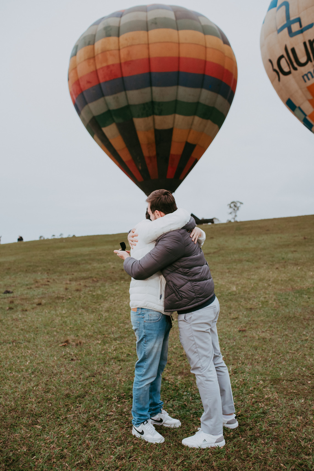 Ensaio LGBT com pedido de casamento romântico em Santa Catarina.