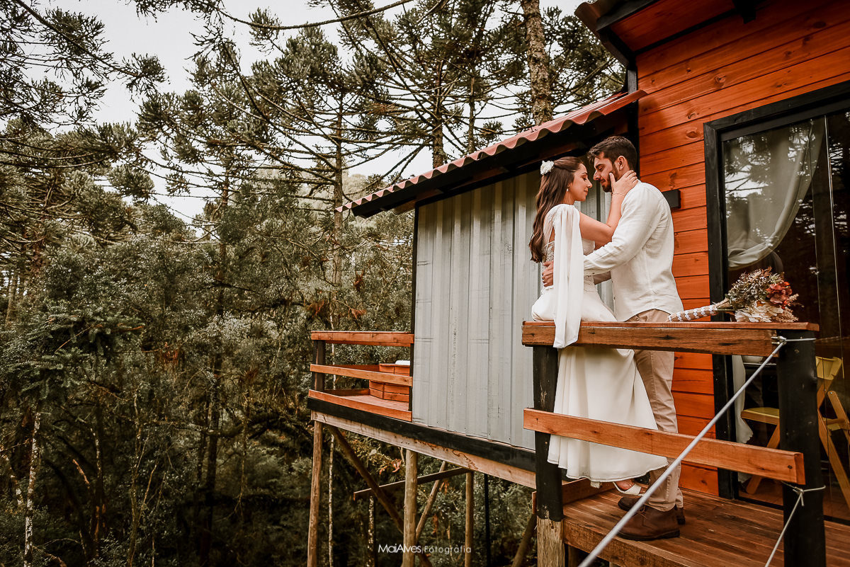 lua de mel no chalé lua na pousada cambara eco parque  