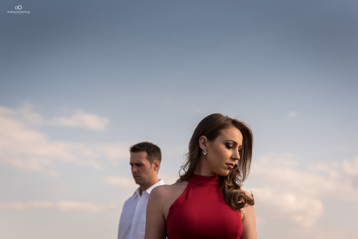 Rubia e Rodrigo pré-casamento