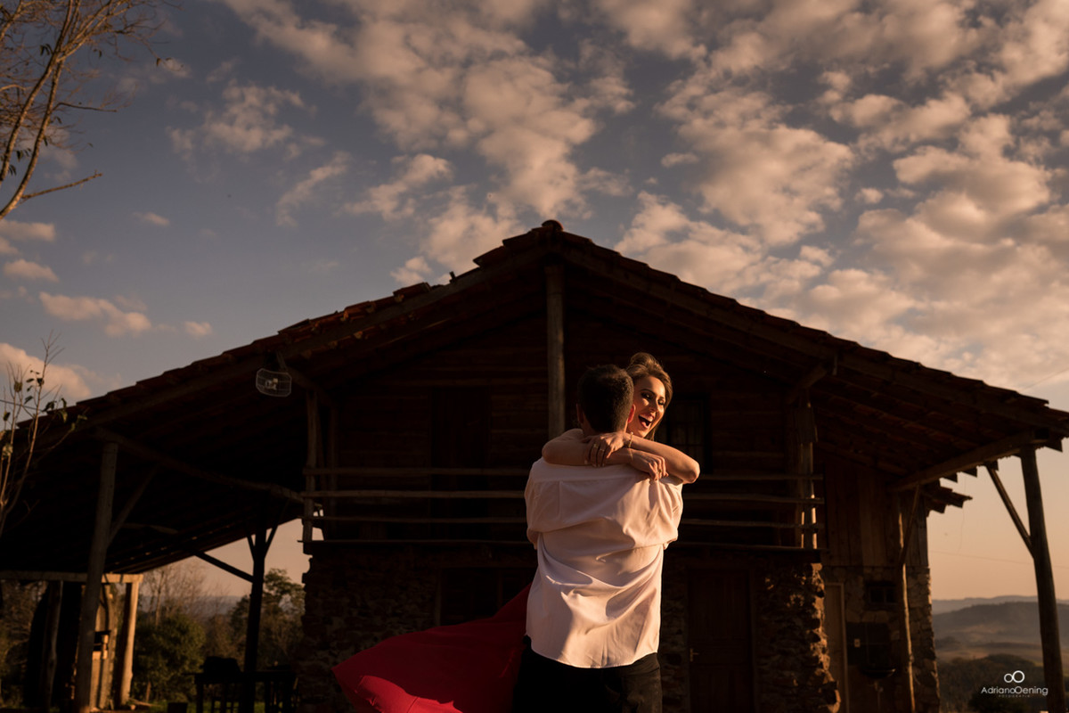 Rubia e Rodrigo pré-casamento