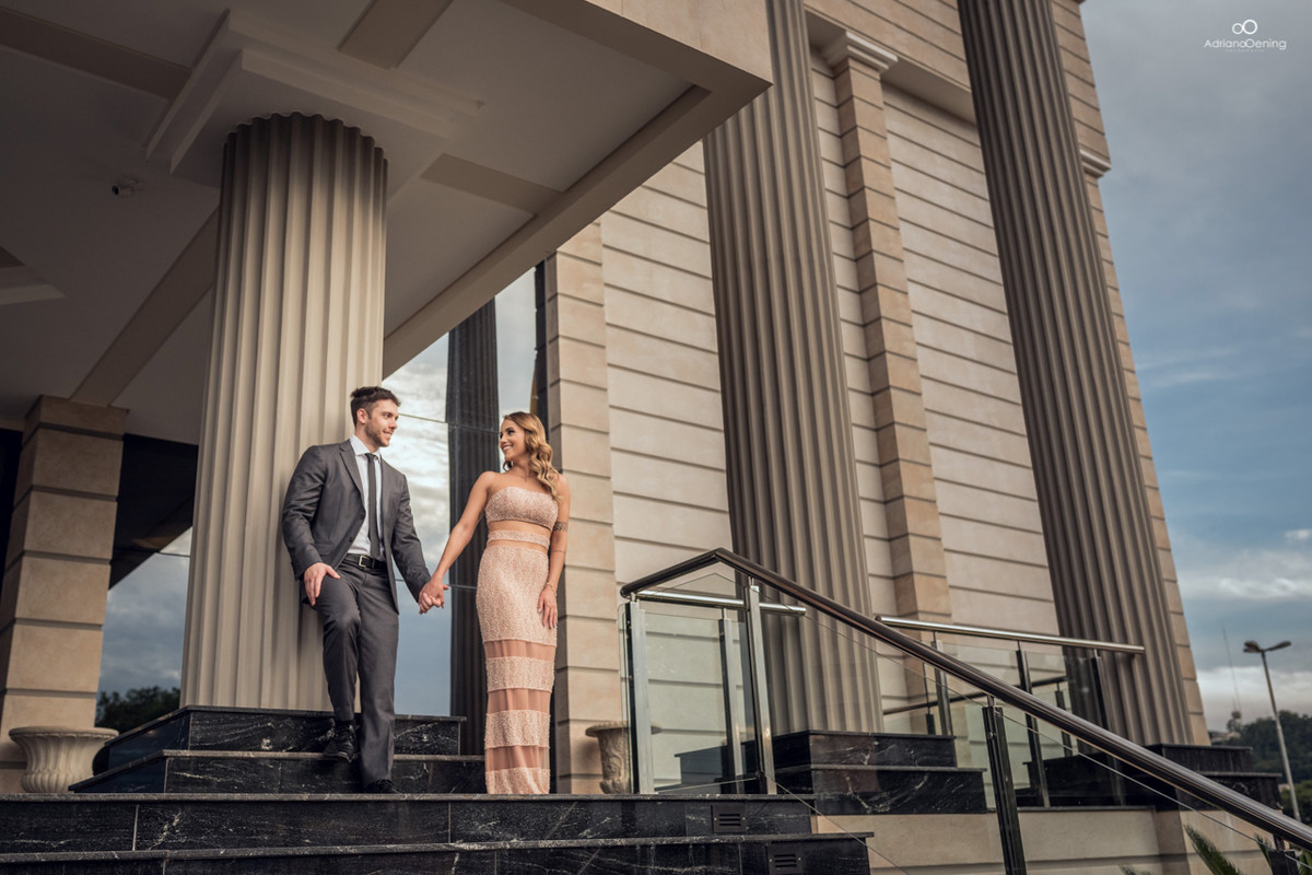 ensaio no auditório da Unisep