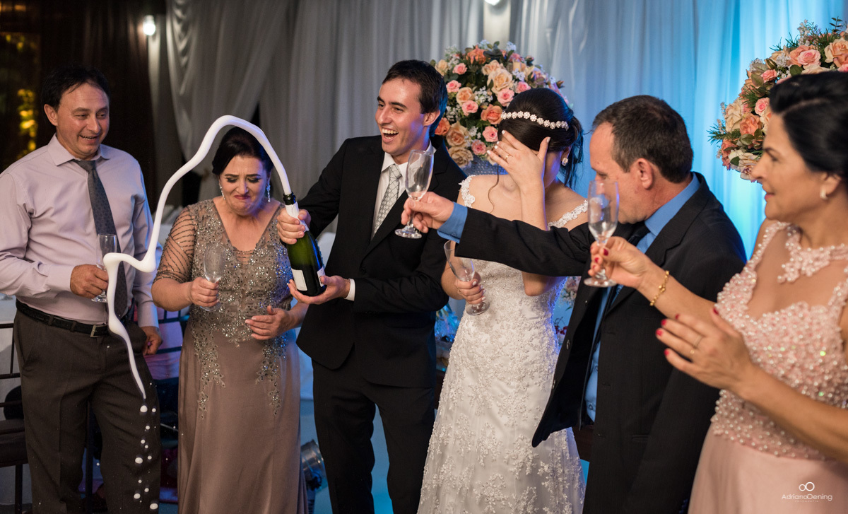 estourando o espumante