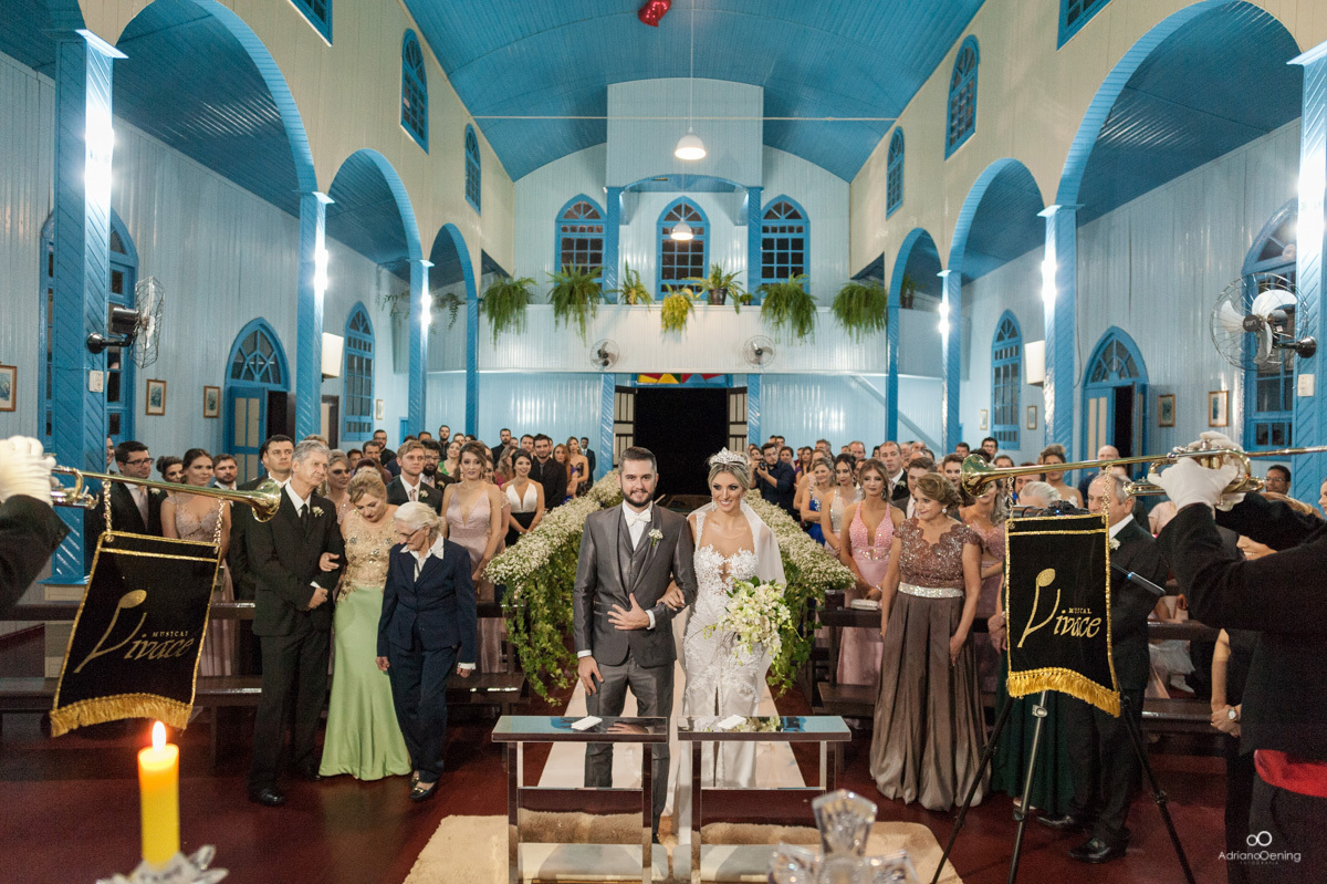 cerimônia religiosa na igreja do Jacaré