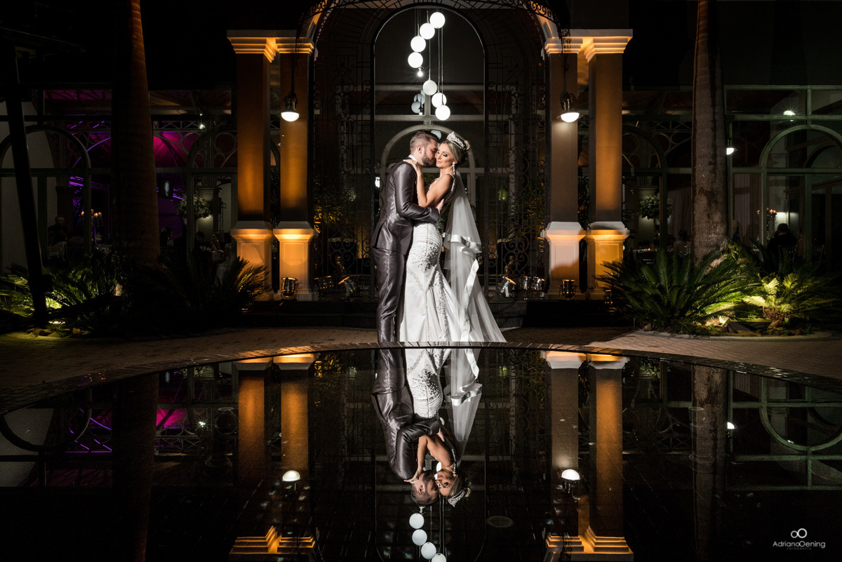noivos-reflexo-casamento-fotografia de casamento