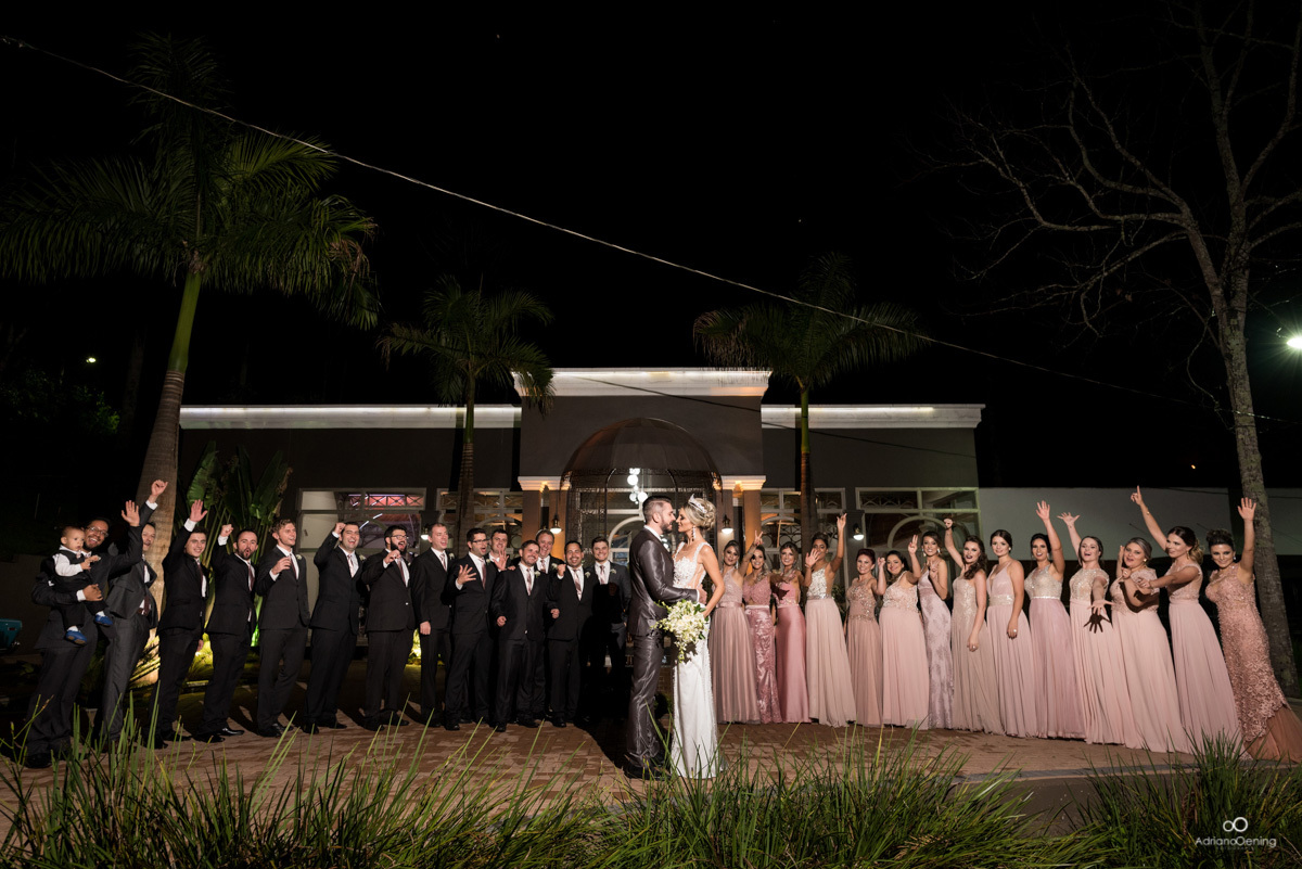 retrato divertido dos padrinhos