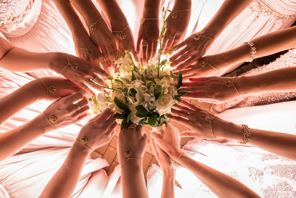 buque da noiva-madrinhas