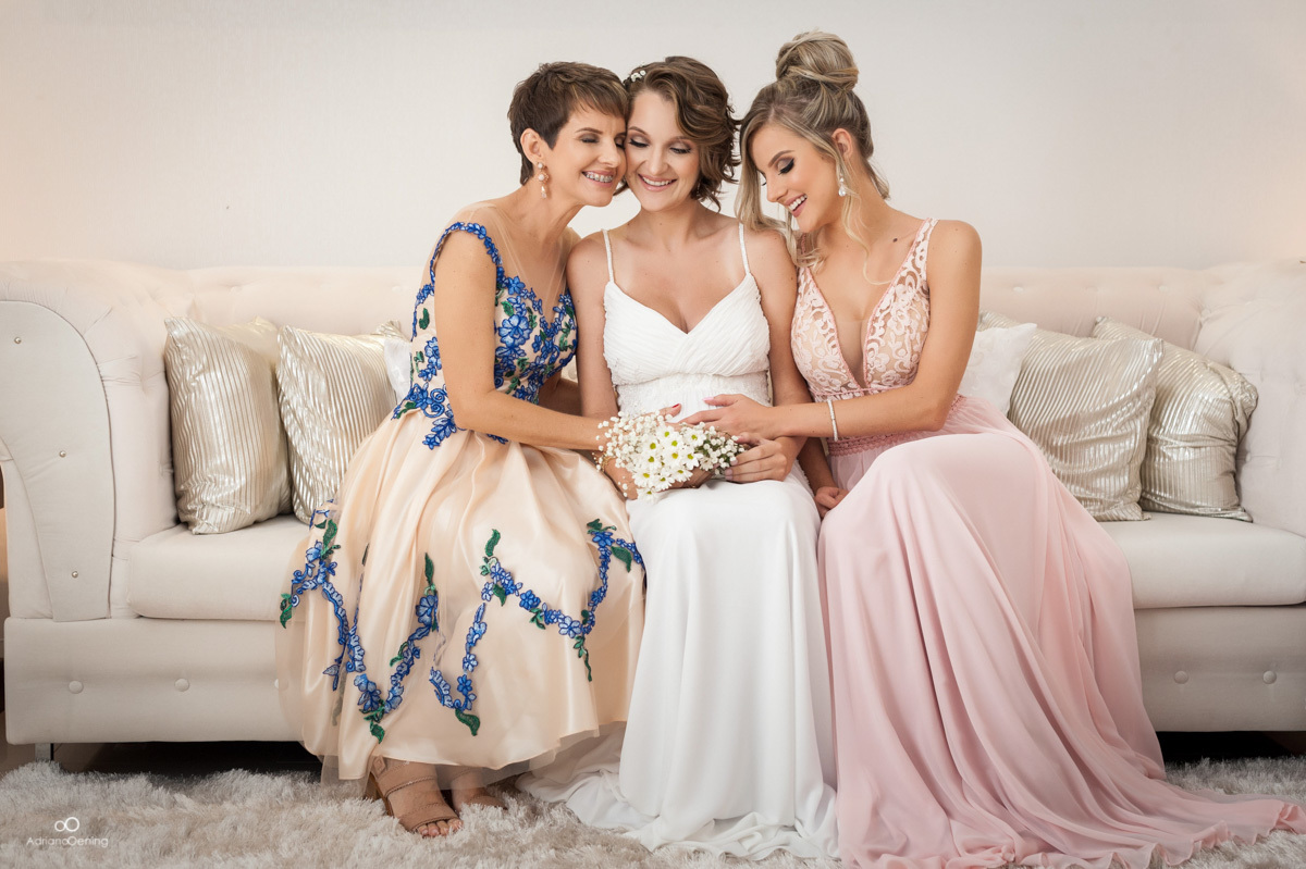 casamento de dia-casamento ao ar livre-família da noiva