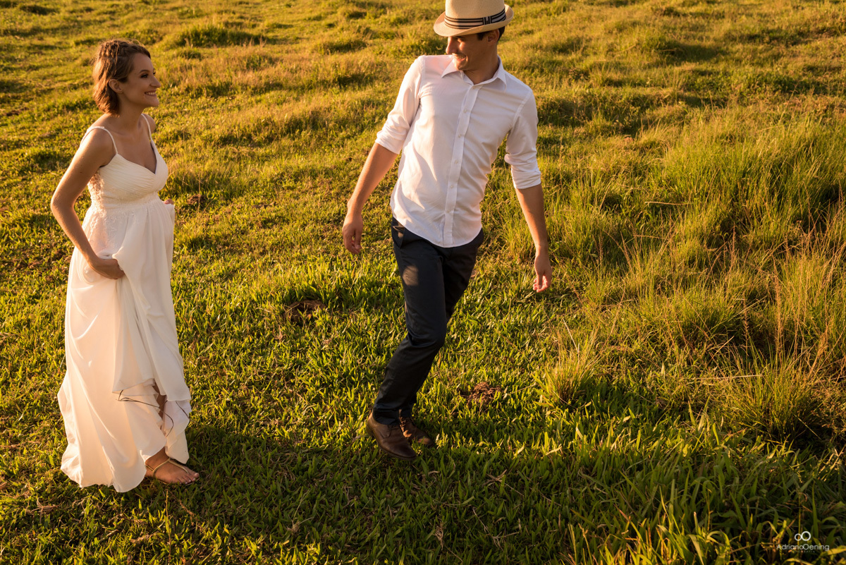 um ensaio feito depois do casamento