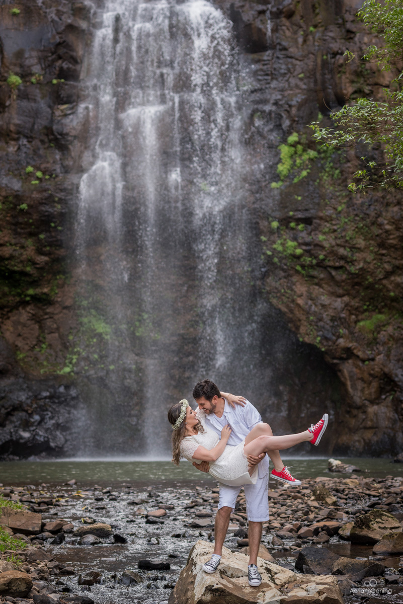pre-wedding, cachoeira