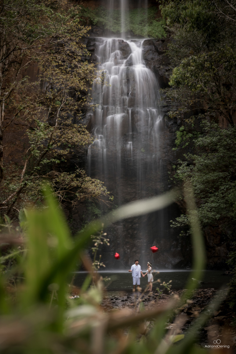 amor na cachoeira