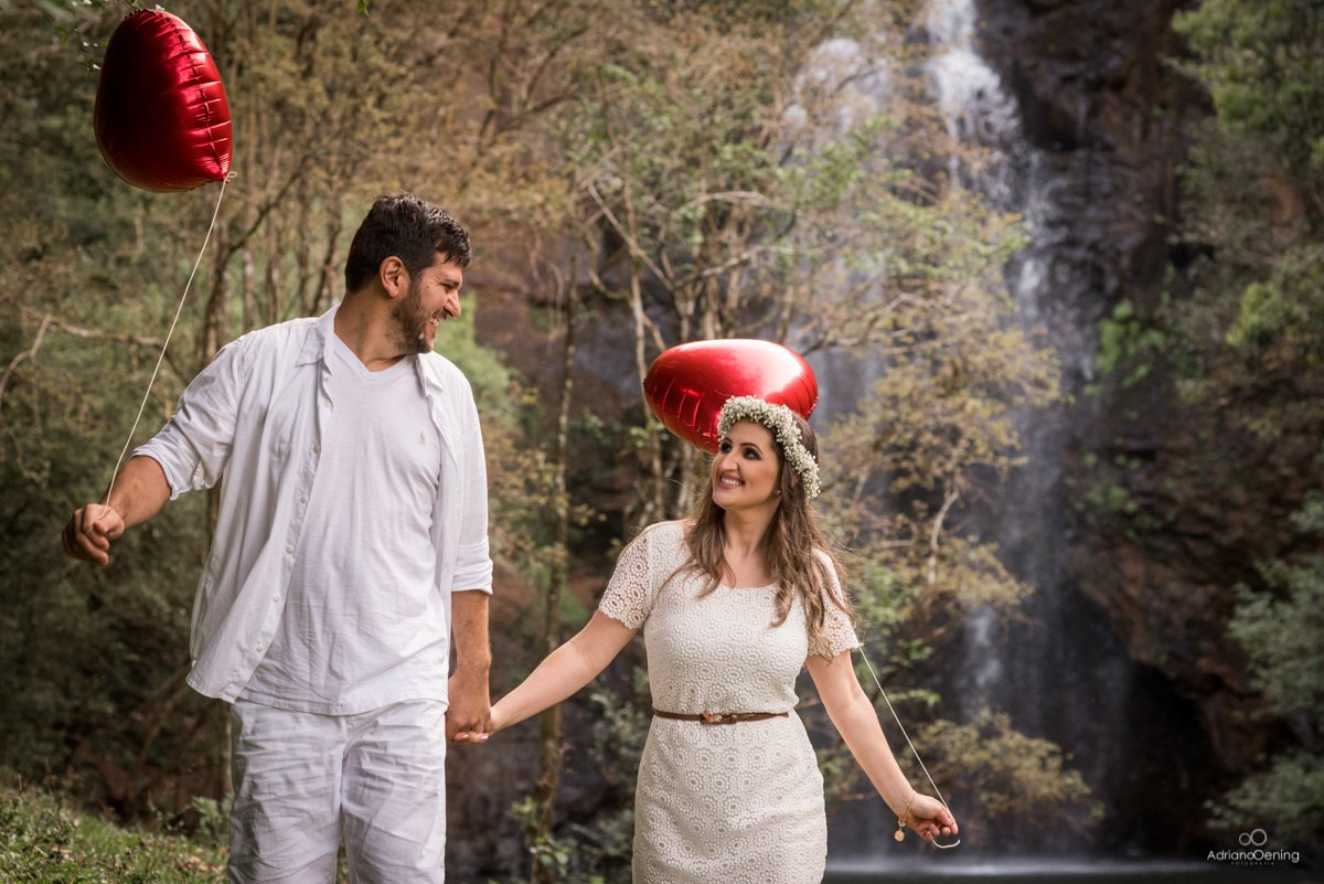 pre-casamento com balões