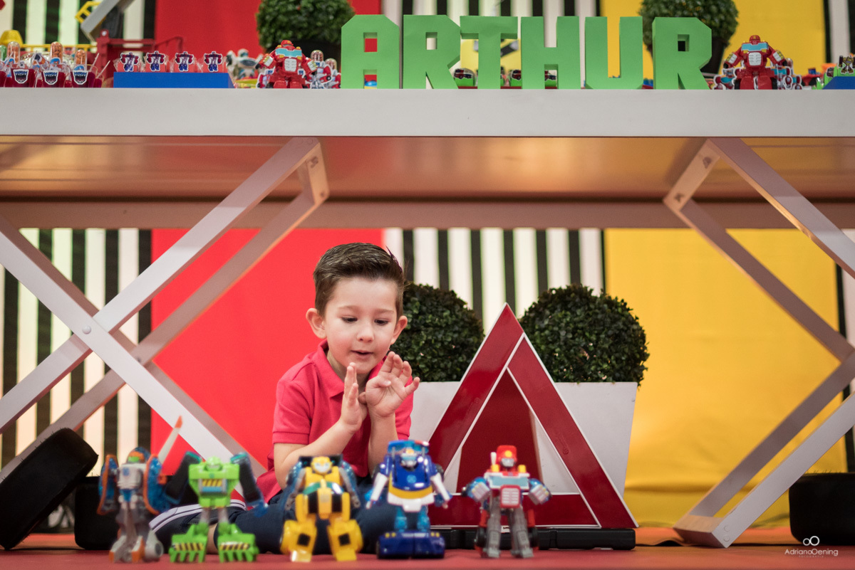 aniversário Rescue Bots