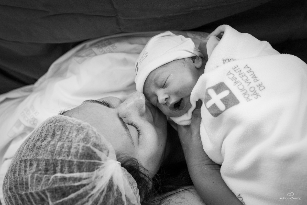 primeiro cheirinho da mamãe