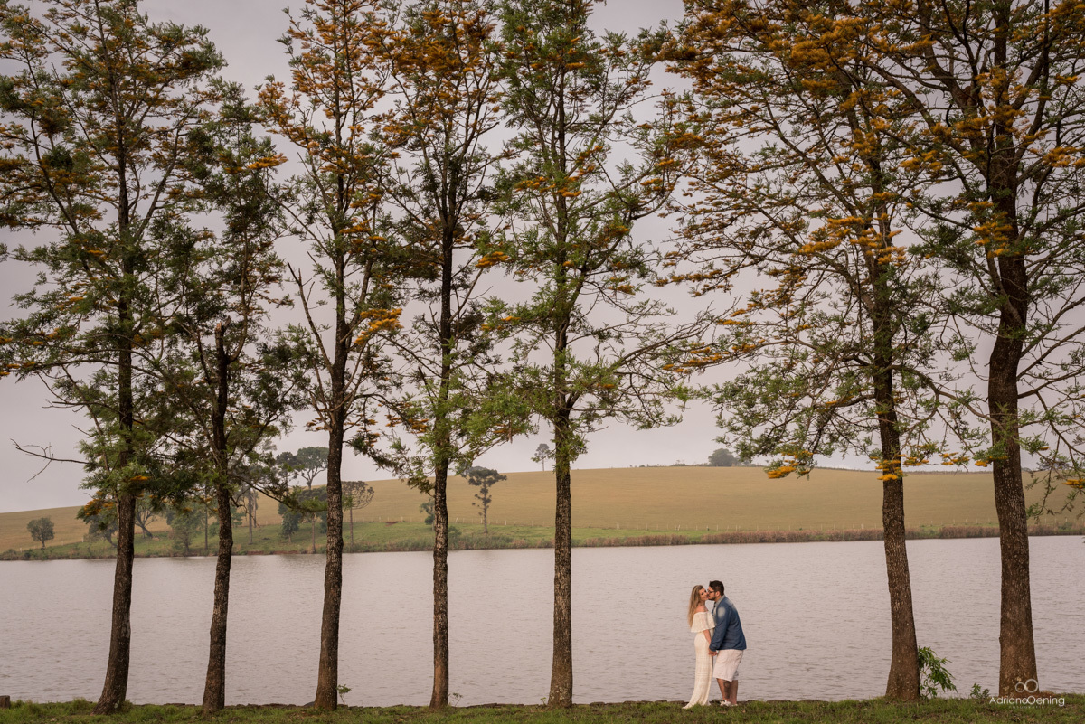 lindo ensaio no lago