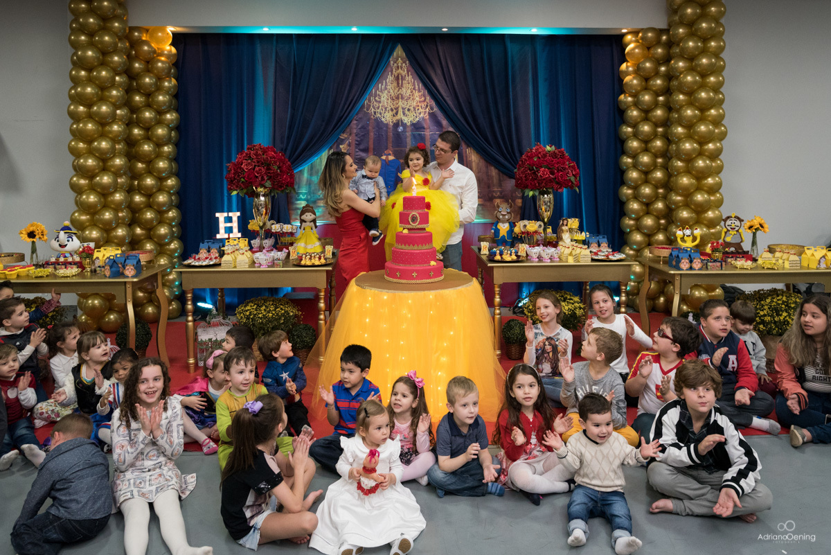 felicidade na hora dos parabéns