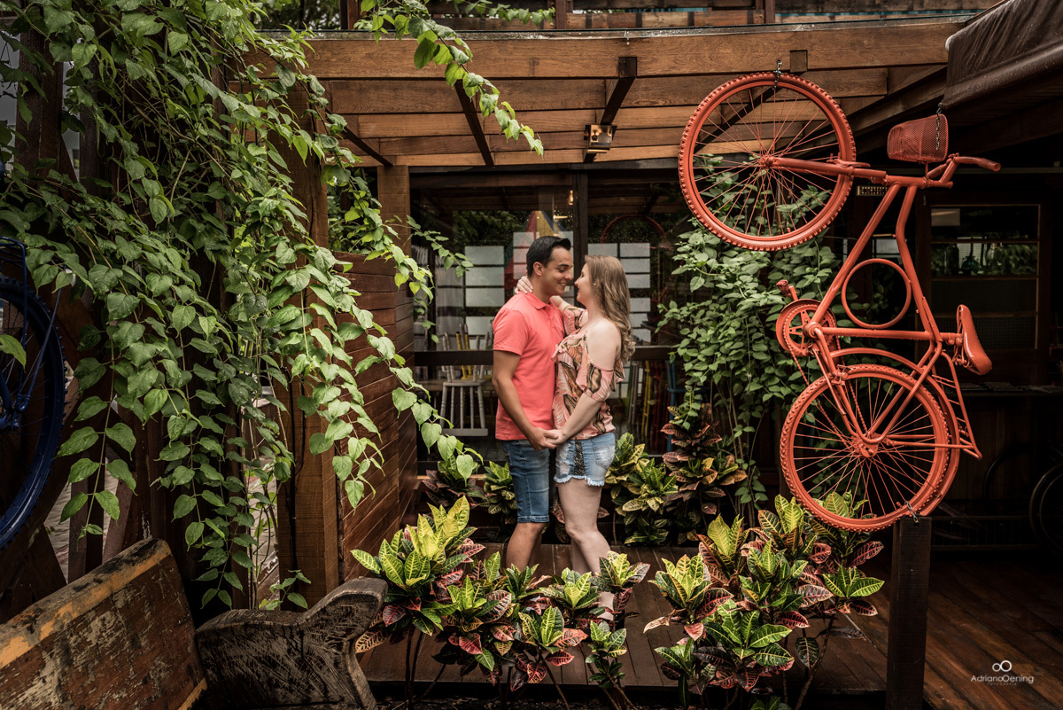 pre-casamento no restaurante Restauro