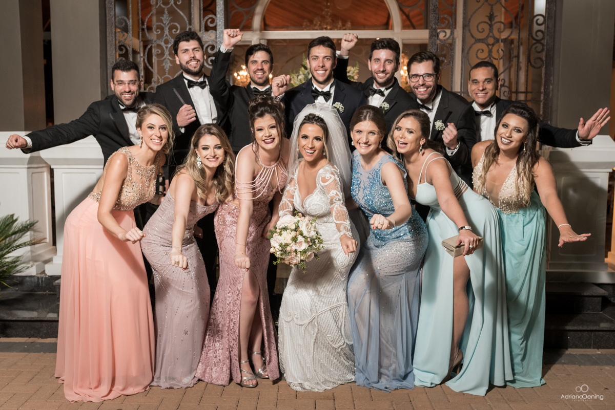 retratos divertidos com os padrinhos