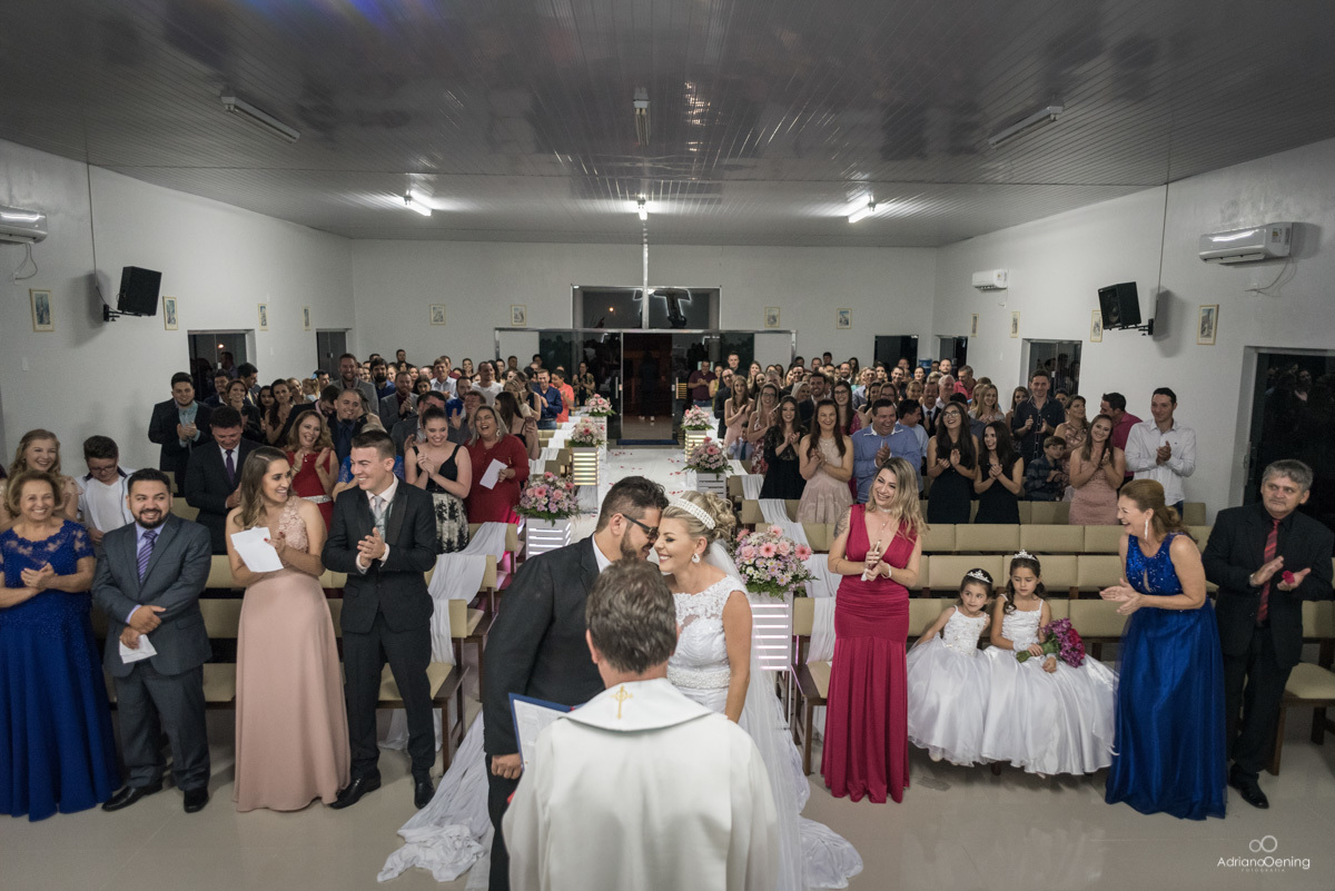 Fotografia de casamento em Barracão Pr pelo fotógrafo Adriano Oening