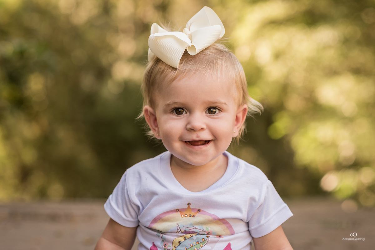 Ensaio de 1 ano da Valentina com a familia pelo Fotografo de Francisco Beltrao Adriano Oening