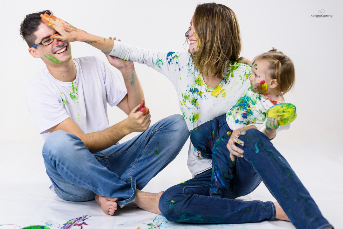 Ensaio de 1 ano no estudio Adriano Oening Fotografia do acompanhamento mensal da Cecilia