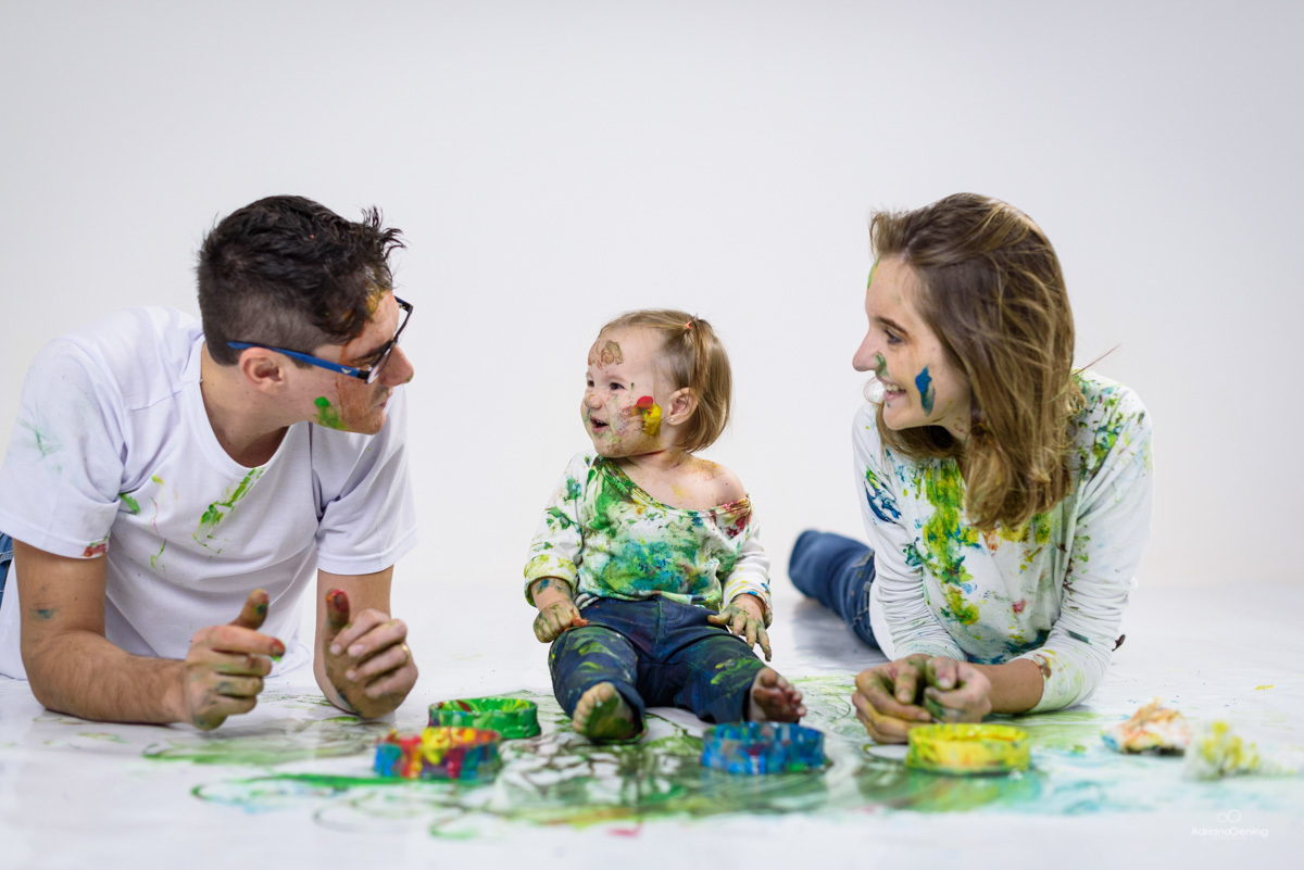 Ensaio de 1 ano no estudio Adriano Oening Fotografia do acompanhamento mensal da Cecilia