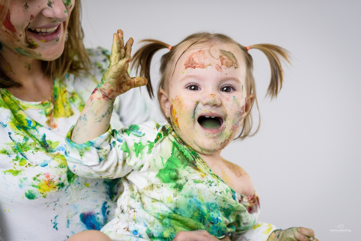 Ensaio de 1 ano no estudio Adriano Oening Fotografia do acompanhamento mensal da Cecilia