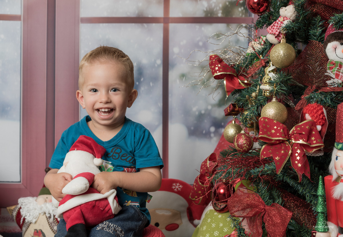 Ensaio de Natal no estúdio Adriano Oening Fotografia em Francisco Beltrão Pr
