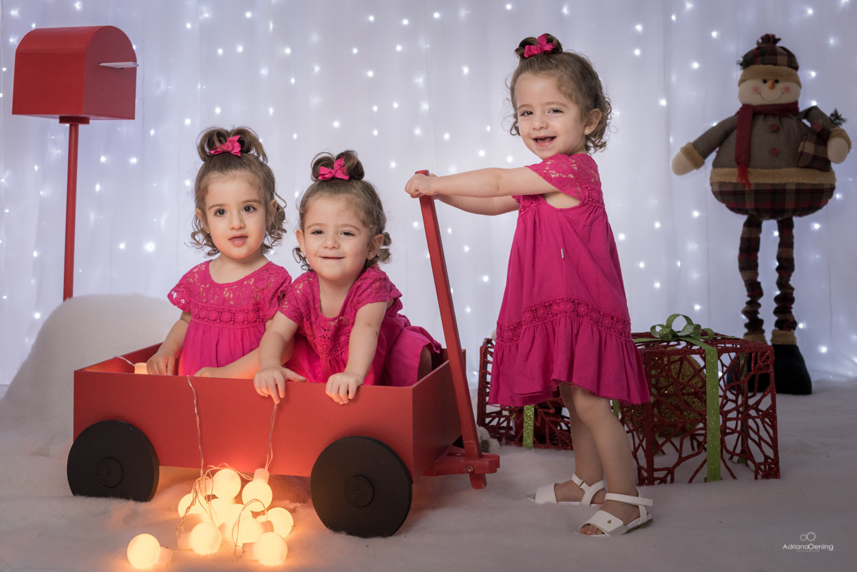 Ensaio de Natal no estúdio Adriano Oening Fotografia em Francisco Beltrão Pr