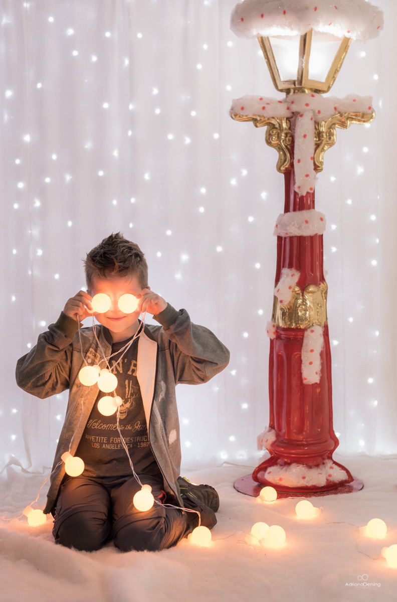 Ensaio de Natal no estúdio Adriano Oening Fotografia em Francisco Beltrão Pr