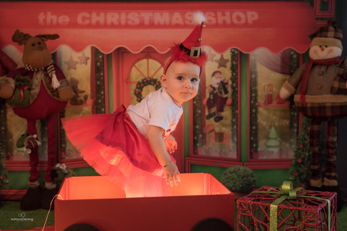 Ensaio de Natal no estúdio Adriano Oening Fotografia em Francisco Beltrão Pr