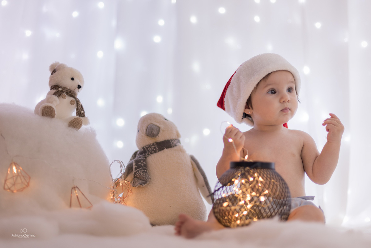 Ensaio de Natal no estúdio Adriano Oening Fotografia em Francisco Beltrão Pr