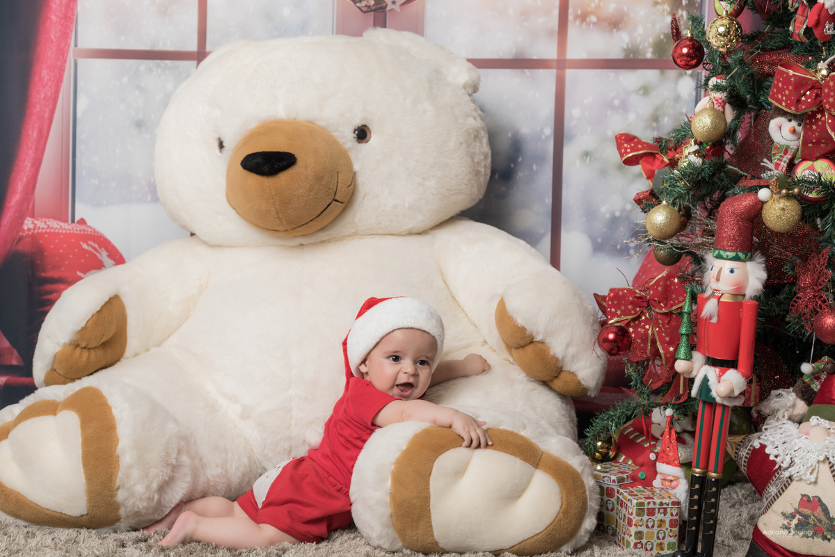 Ensaio de Natal no estúdio Adriano Oening Fotografia em Francisco Beltrão Pr