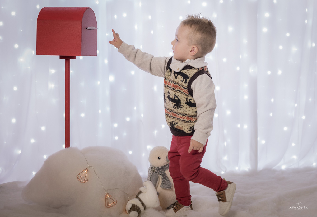 Ensaio de Natal no estúdio Adriano Oening Fotografia em Francisco Beltrão Pr