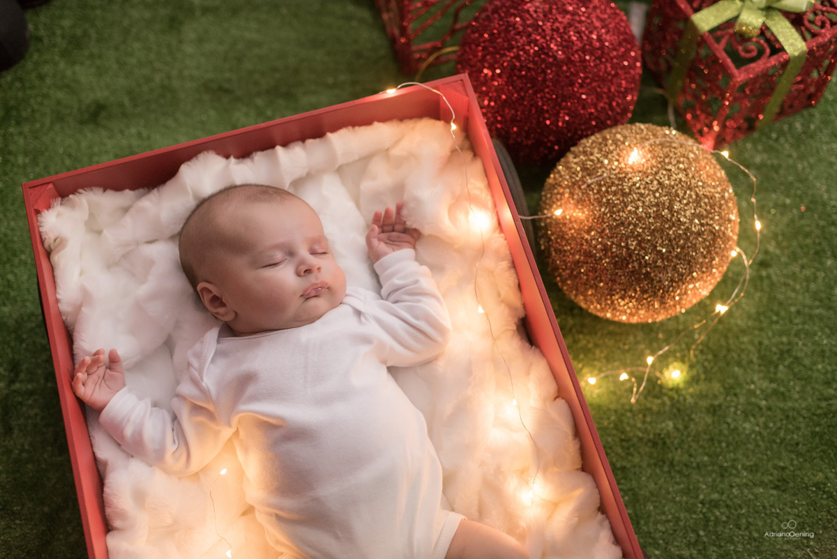 Ensaio de Natal no estúdio Adriano Oening Fotografia em Francisco Beltrão Pr