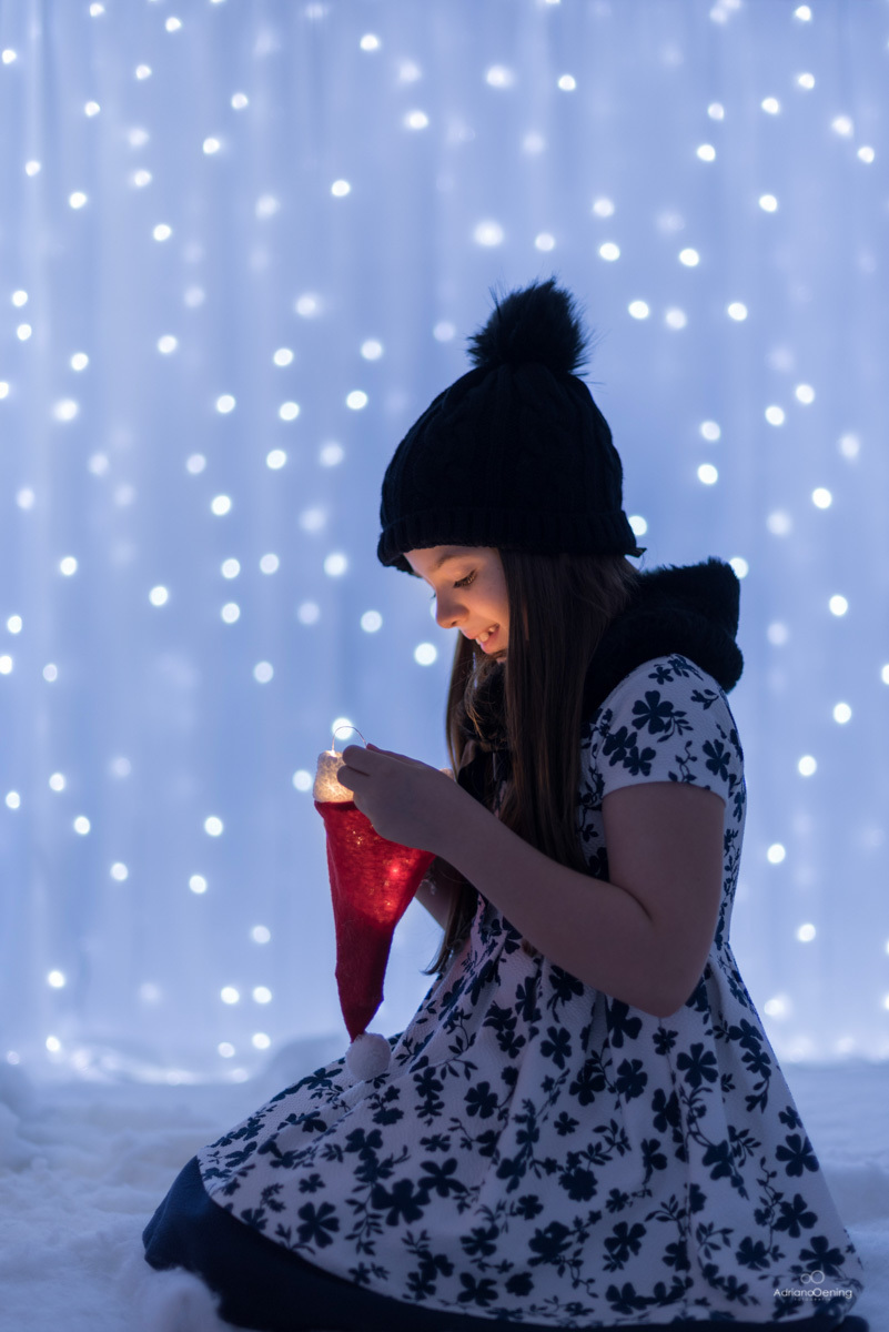 Ensaio de Natal no estúdio Adriano Oening Fotografia em Francisco Beltrão Pr