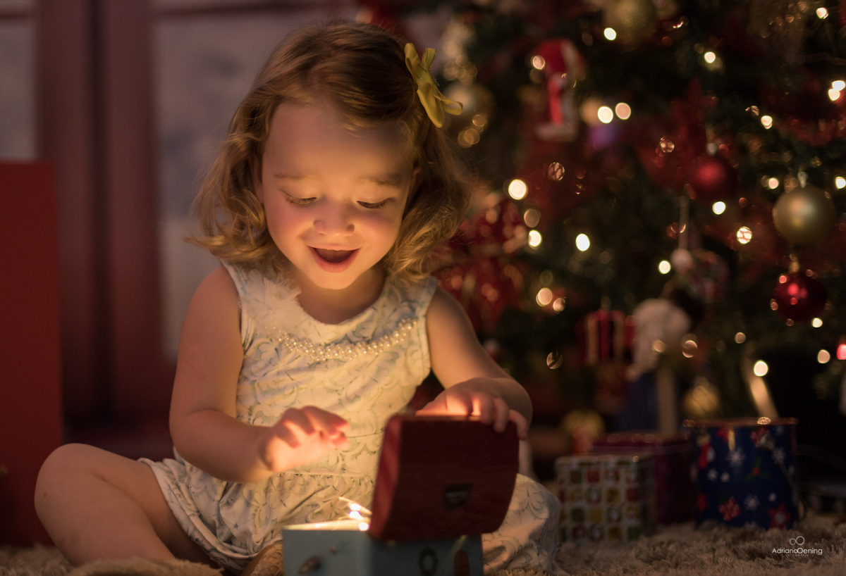 Ensaio de Natal no estúdio Adriano Oening Fotografia em Francisco Beltrão Pr